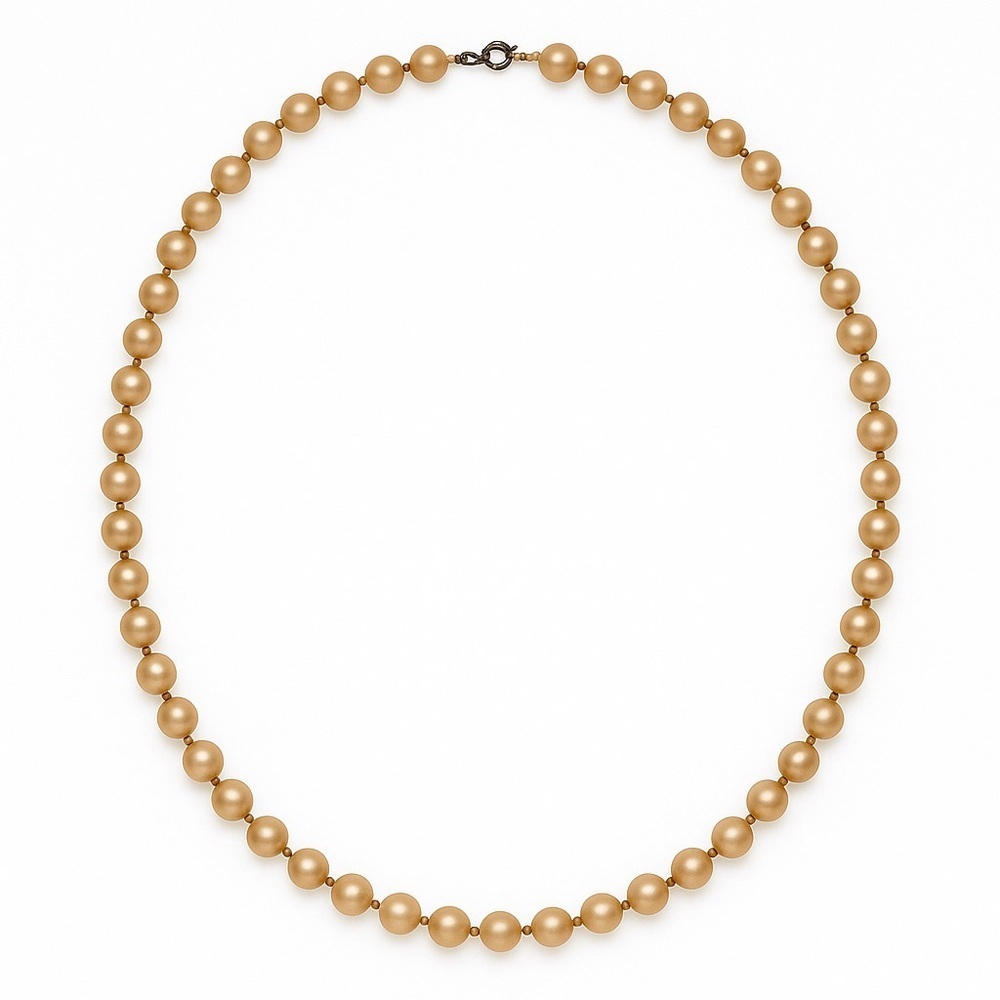 Classic Faux Pearl Strand Necklace